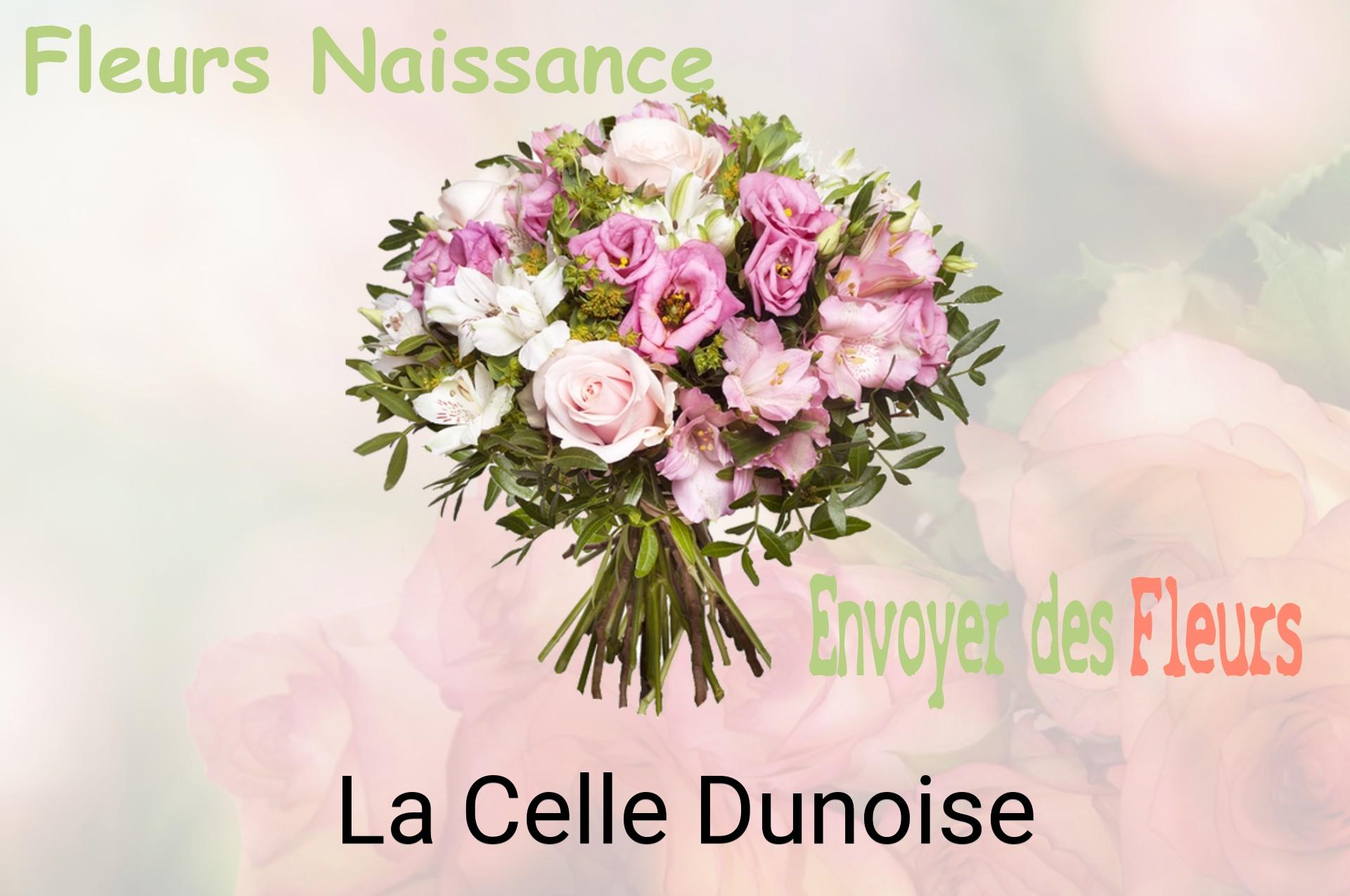 Bouquet de fleurs de naissance livré à La Celle-Dunoise